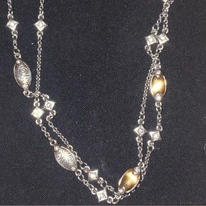 Brighton  Necklace Two tone